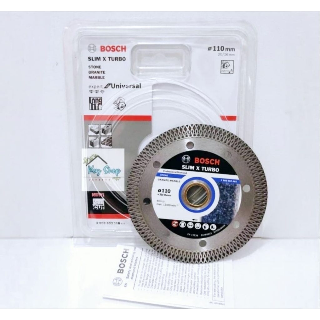 BOSCH Mata Potong Granit Turbo 4" Dry & Wet / Diamond Wheel Batik Super BOSCH