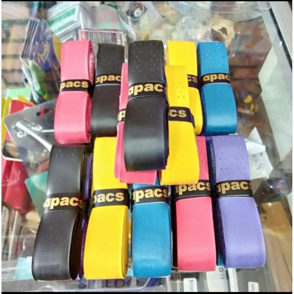 GRIP RAKET KARET TEBAL  BADMINTON TENIS
