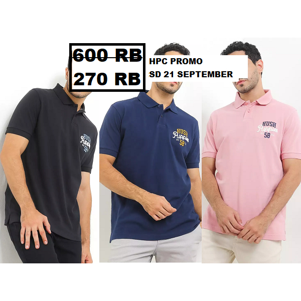 Baju pria Hush Puppies SALE 100% original store seri PICARD