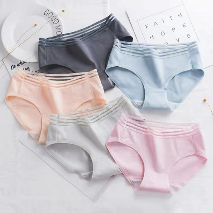3 PCS Underwear Valentine Secret - Celana Dalam Wanita Premium Nyaman Knicker CD / Panty