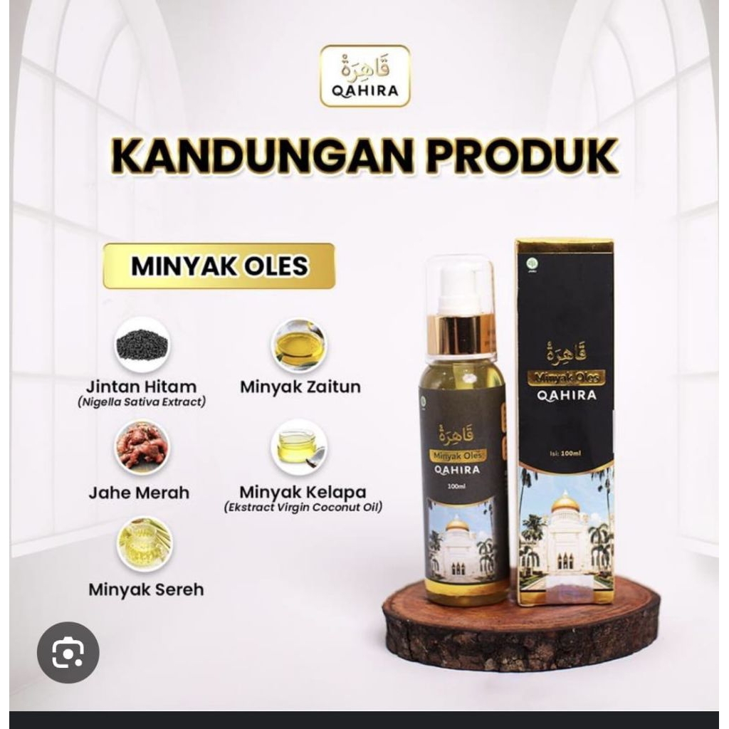 Qahira minyak oles obat herbal atasi benjolan