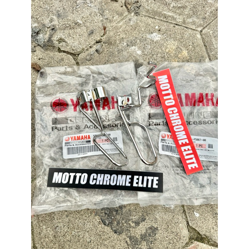 breket selang rem depan atas mio lama mio sporty 2004-2007 original yamaha breket selang rem depan b