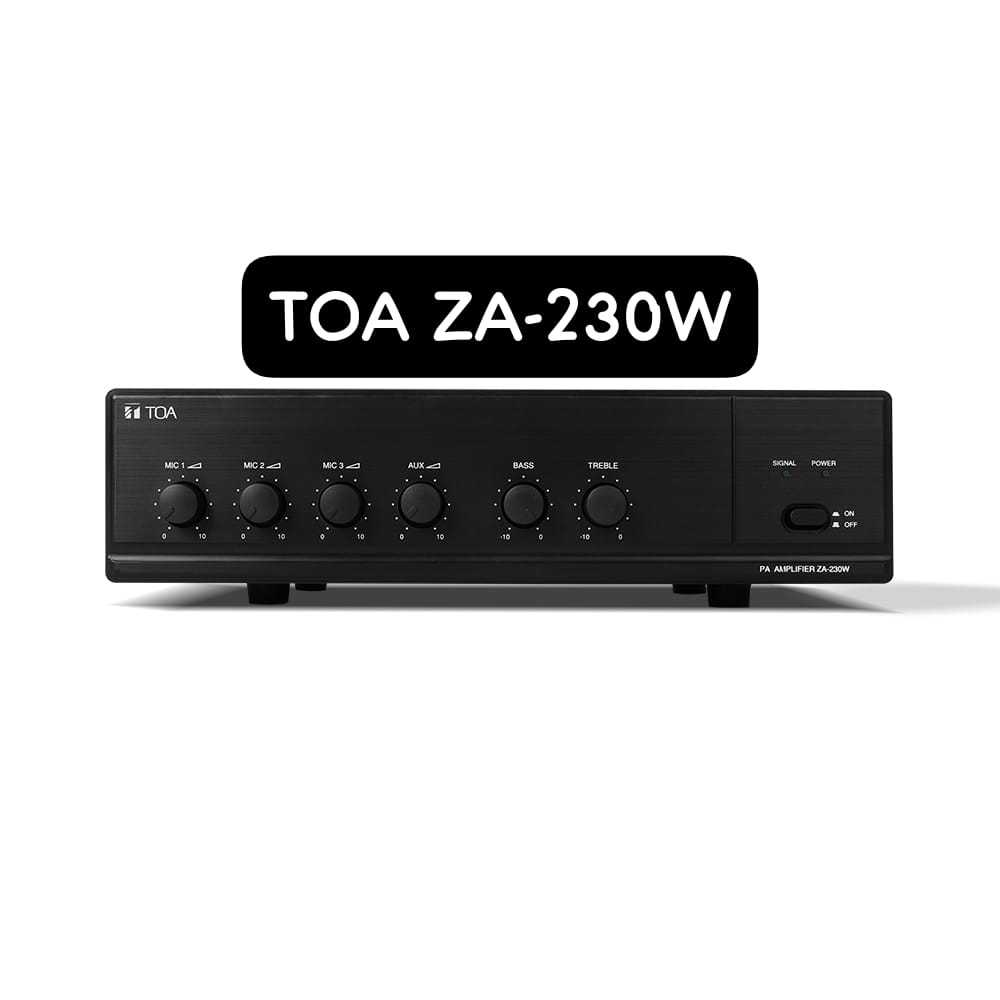 AMPLIFIER TOA ZA 230 W 30 WATT / Amplifier toa za 230 watt