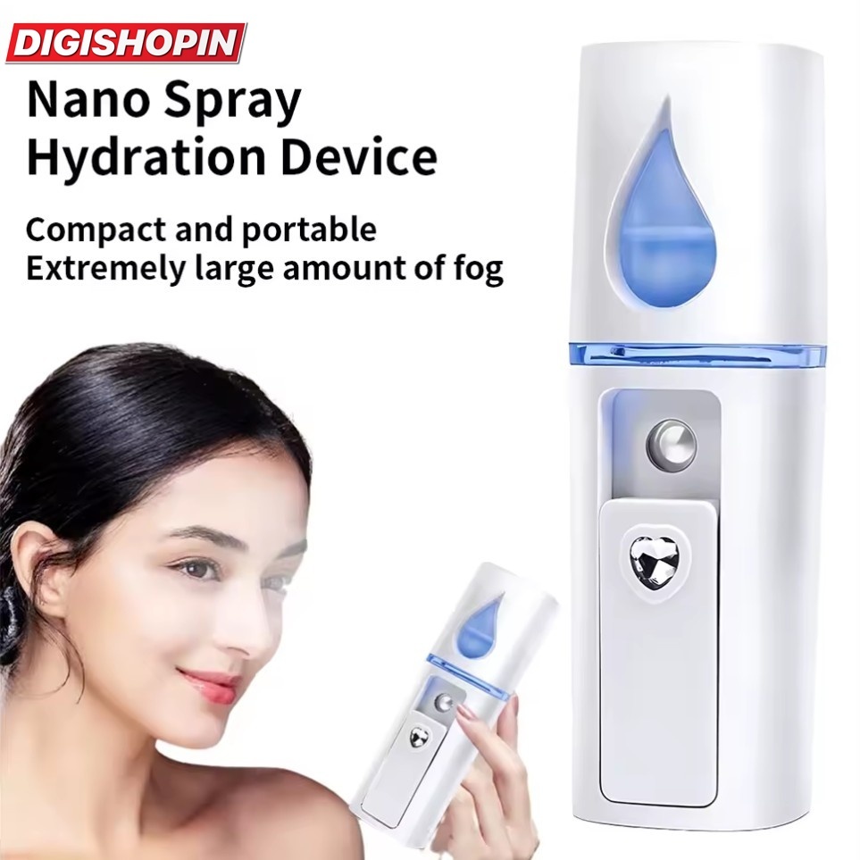 Nano Spray Pelembab Humidifier Mist Sprayer Moisturizer 30ml / Spray Nano Untuk Kecantikan / 30ml US