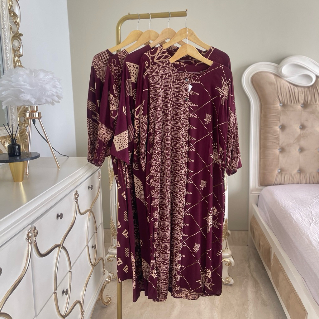 DASTER PEKALONGAN LENGAN PANJANG | DASTER KEKINIAN