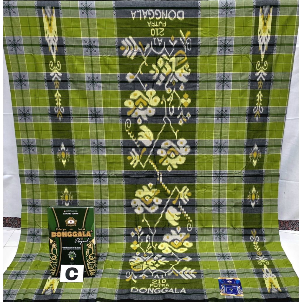 Sarung PUTRA DONGGALA kotak2 KDT