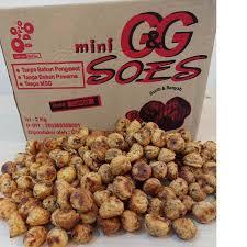 Soes Kering Coklat GG-Soes Coklat 1 Dus {2KG}