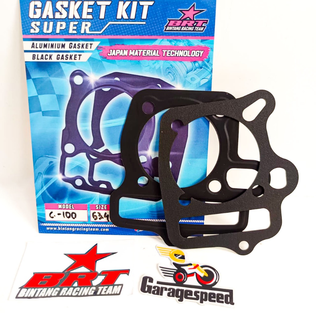 GASKET BLOK 53.40 BRT C100 GRAND LEGENDA SUPRA X FIT REVO 100 BRT
