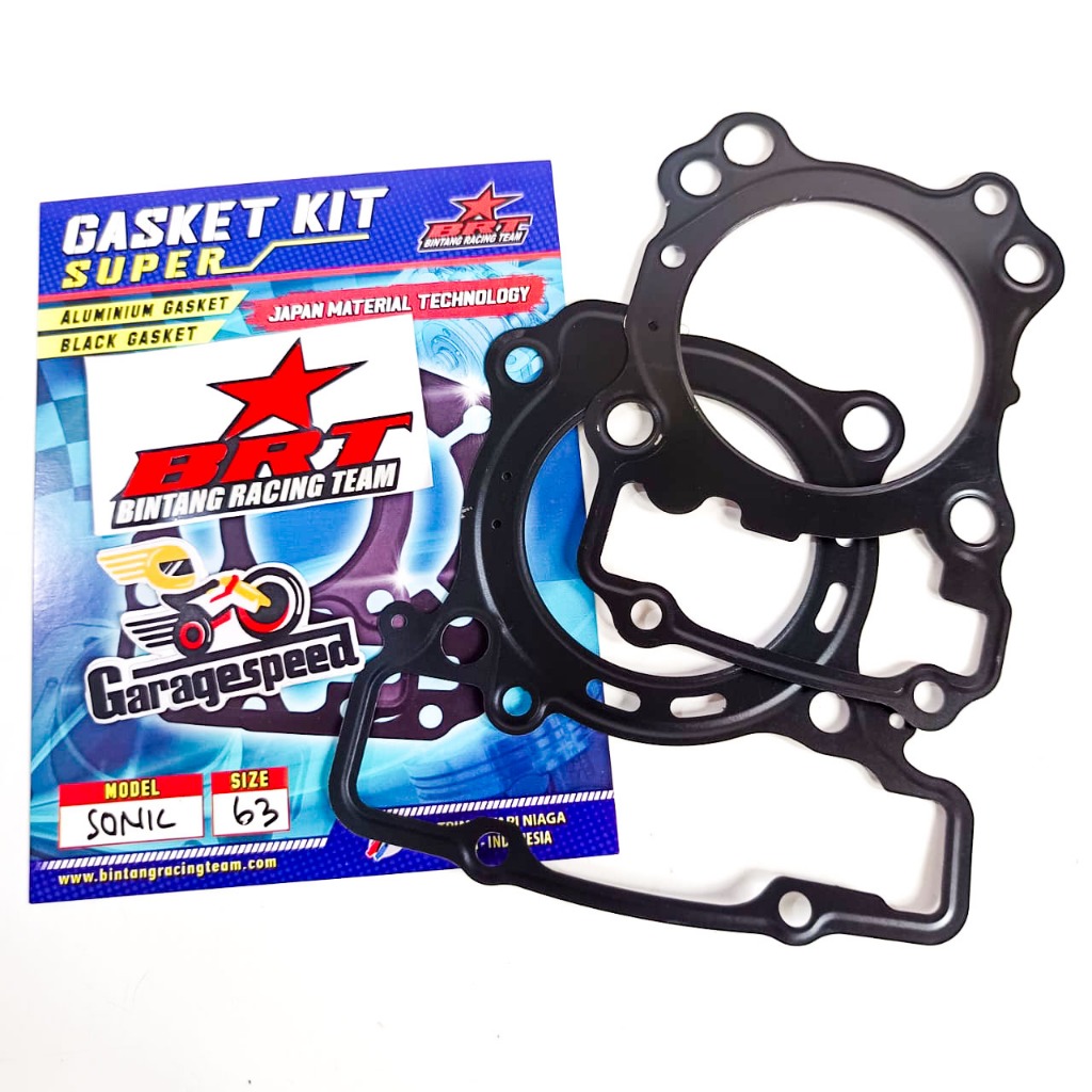 GASKET PAKING BLOK & HEAD BRT SONIC NEW CBR 150 FACELIFT CB150R LED GTR 63