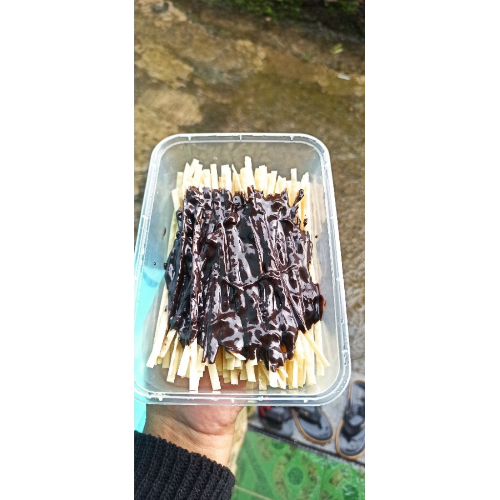 Mi Lidi Gepeng Coklat (free bubble wrap)