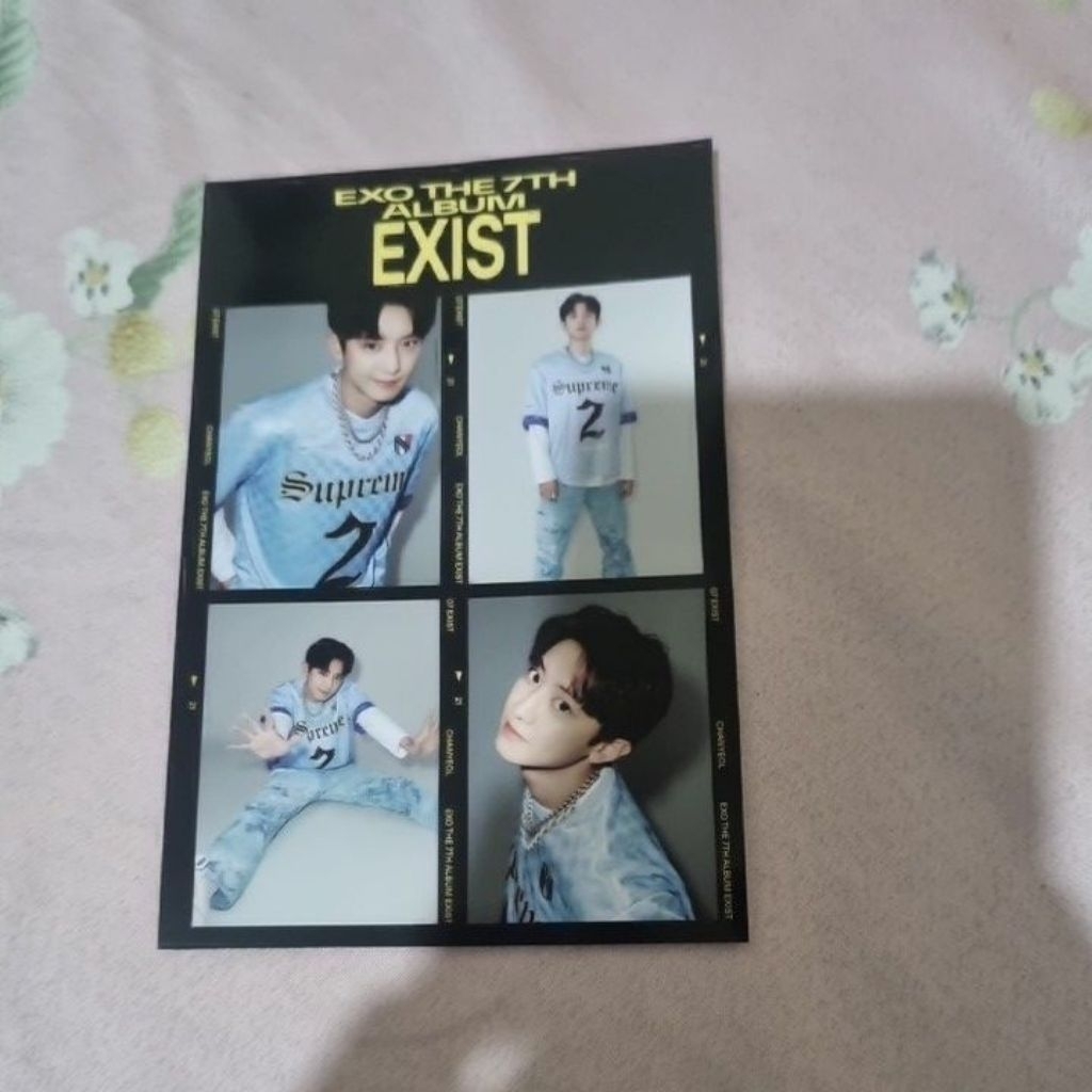 photocard exo chanyeol exist