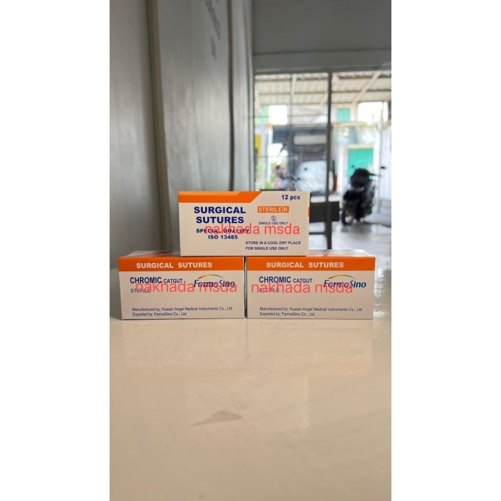 chromic catgut 3/0 j.bulat farmashino