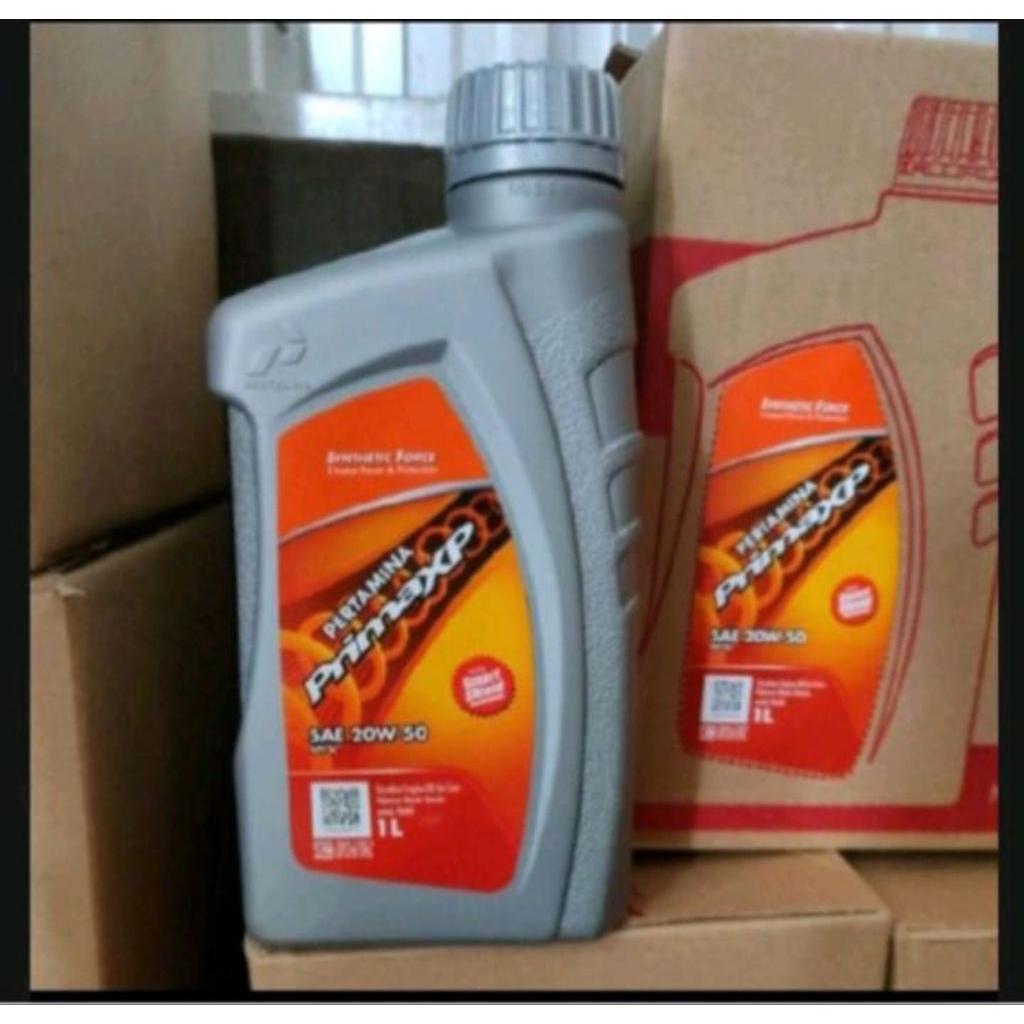 OLI PRIMA XP 1. LITER  OIL PRIMA XP OLI MESIN  VIAR KAISAR MOTOR RODA TIGA