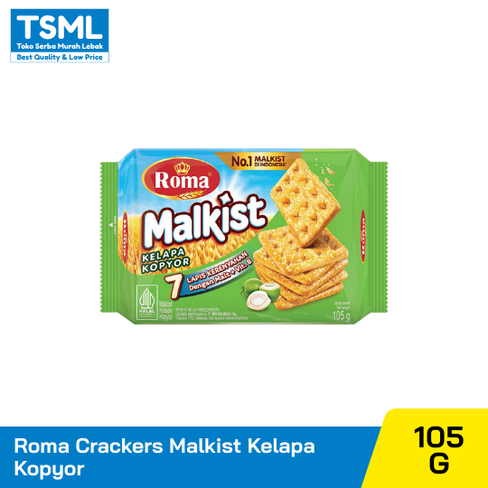 

Roma Crackers Malkist Kelapa Kopyor 105gr