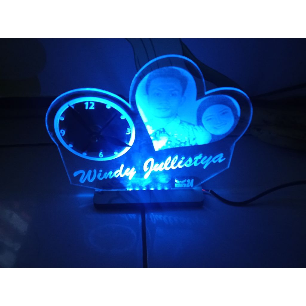 GrafirFotoAkrilikLampuTidur