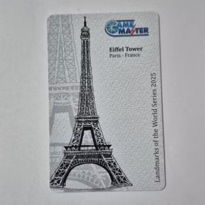 Kartu Game Master Tap Card Paris France Eiffel Tower 2025