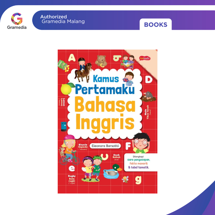 Gramedia Malang - Kamus Pertamaku Bahasa Inggris