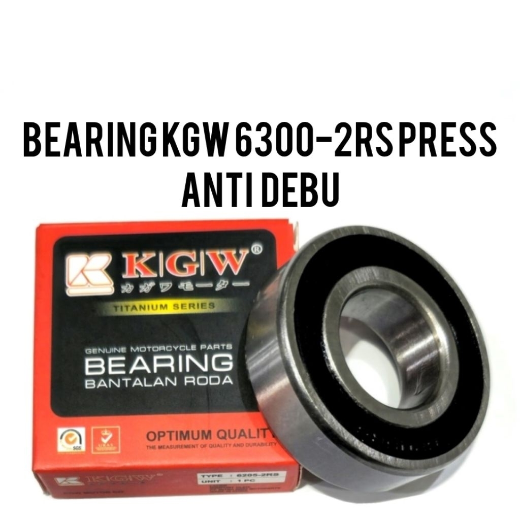 Bearing Bering Klaher Laher Roda Depan Smash Smash 110 Smash Titan Shogun 110 Shogun 125 6300 2RS