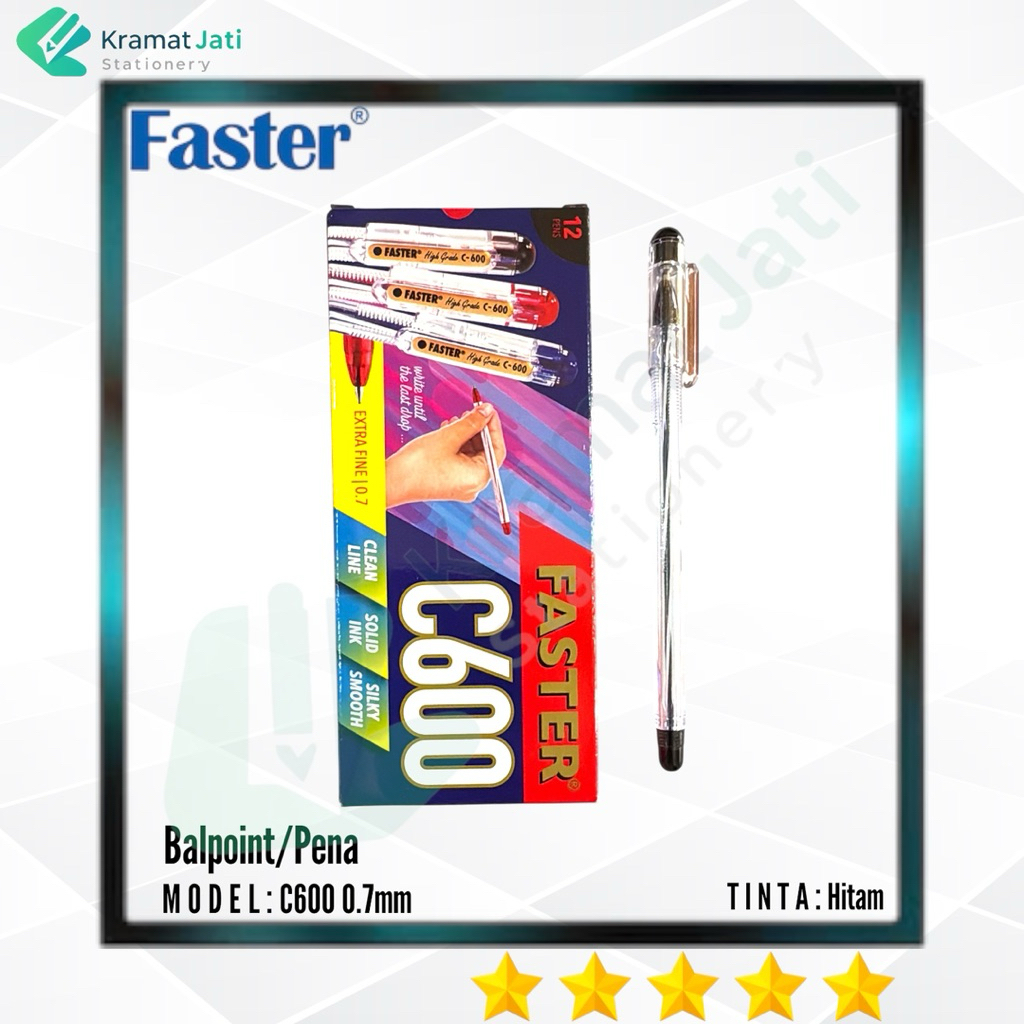 FASTER Balpoint/Pena C600 [1 Lusin]