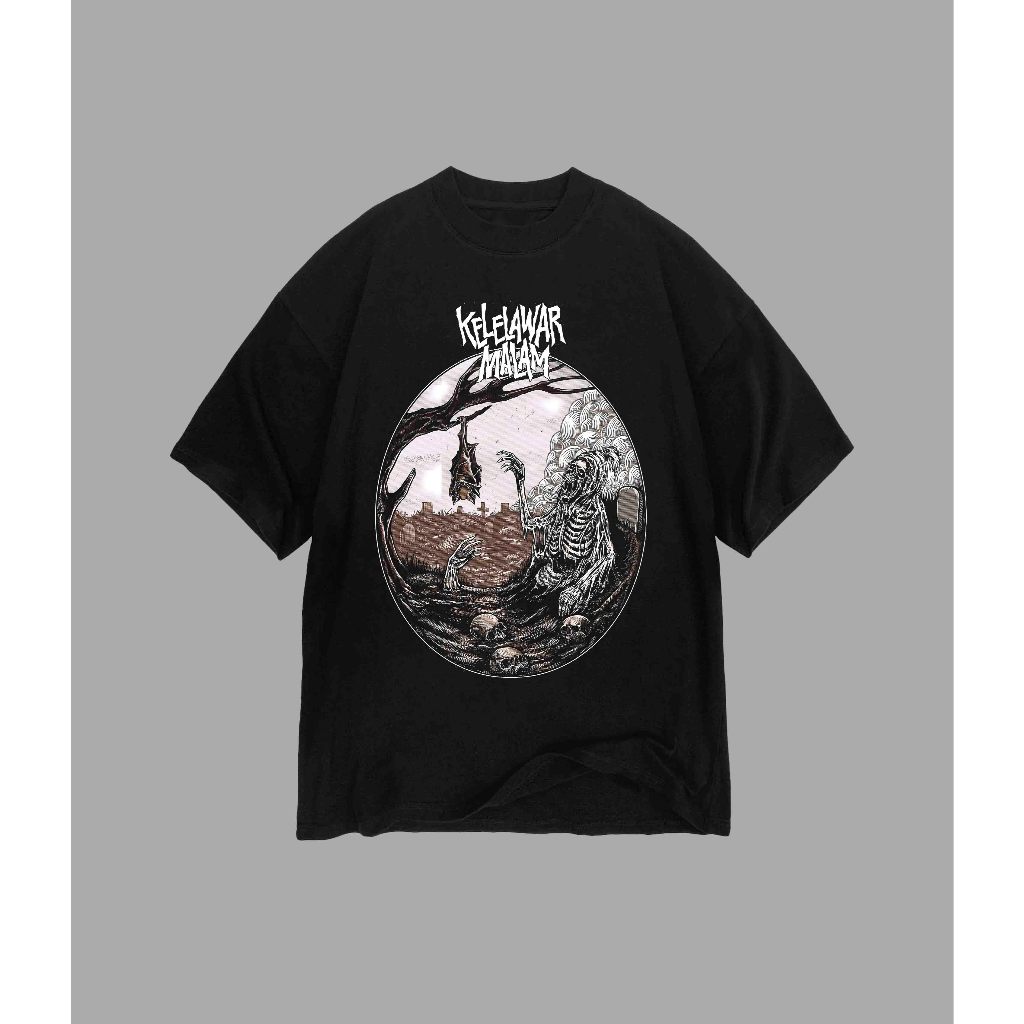 Kaos Kelelawar Malam - Pecut Dalam Kubur