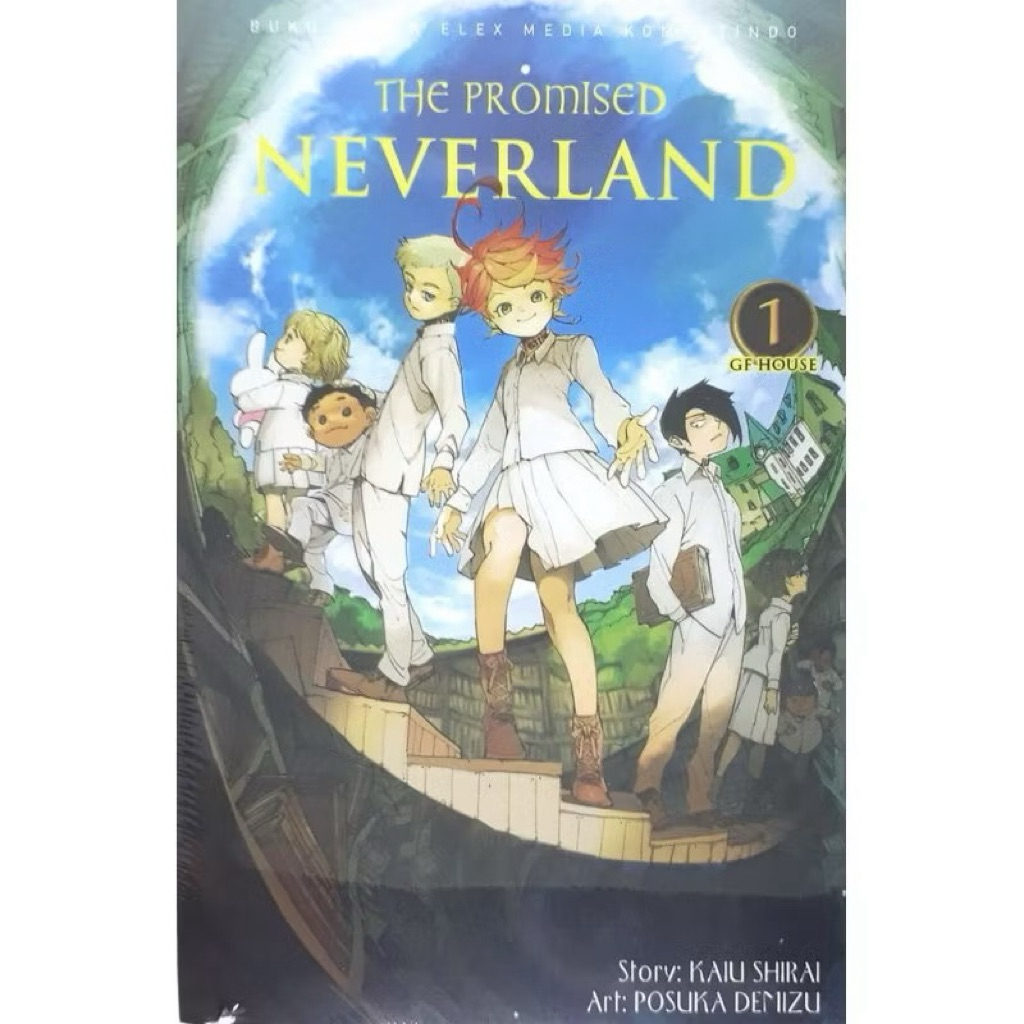 The Promised Neverland Manga Vol 1 Official (+FREE MANGA)