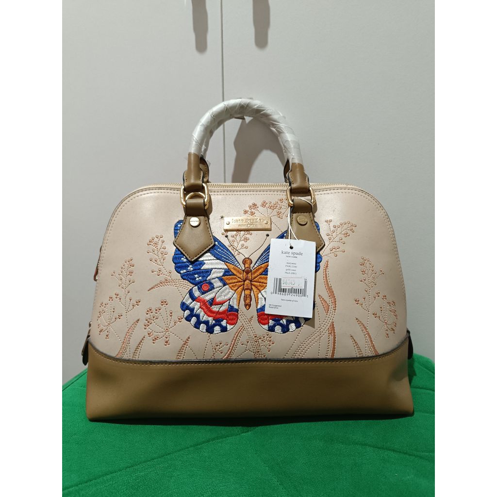 Tas selempang Alma ks bordir butterfly