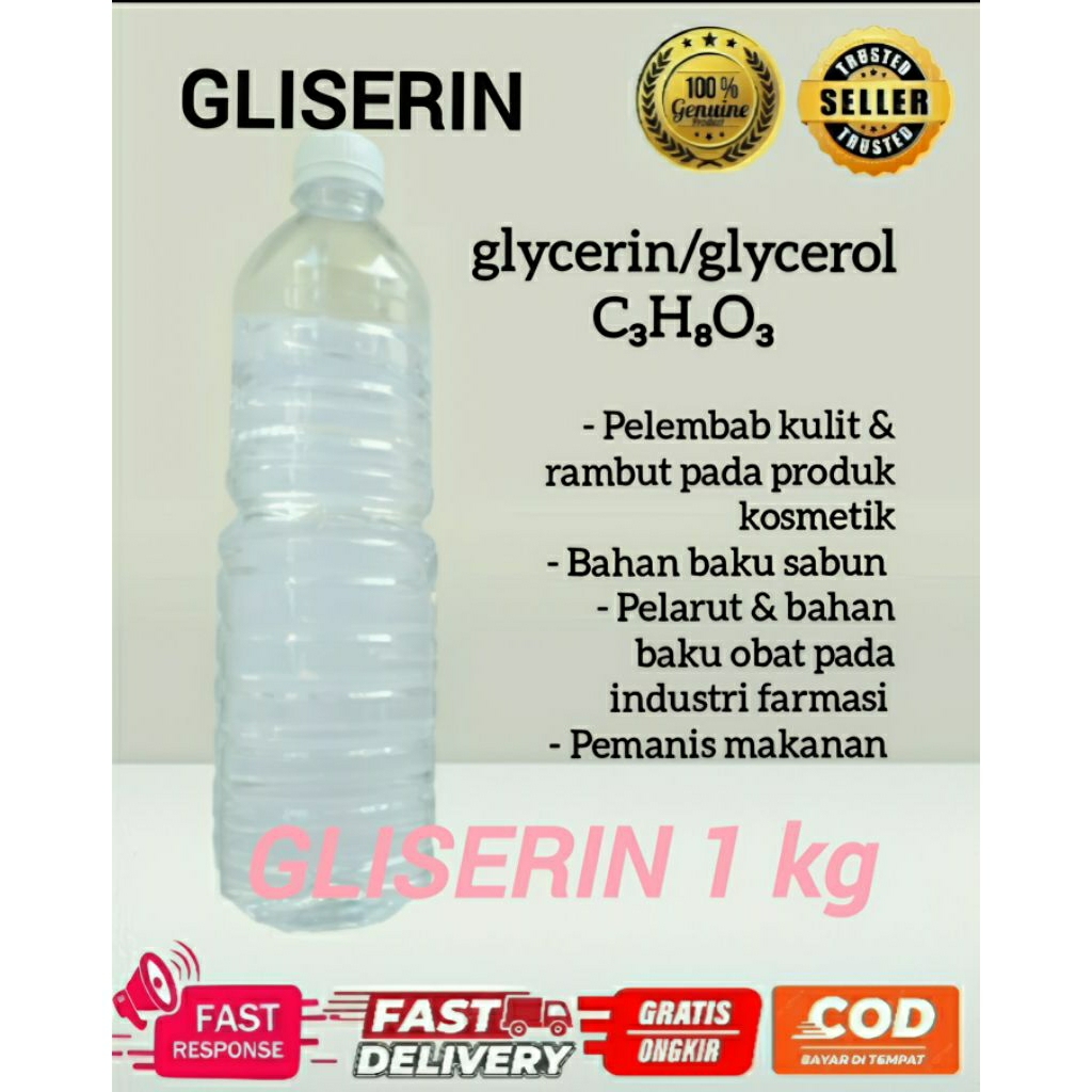 Glyserin gliserin gliserol food grade 1 kg