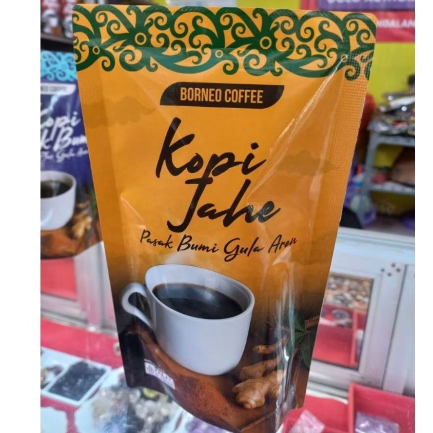 Borneo Kopi Jahe Pasak Bumi plus gula Aren | Coffe Herbal Kalimantan
