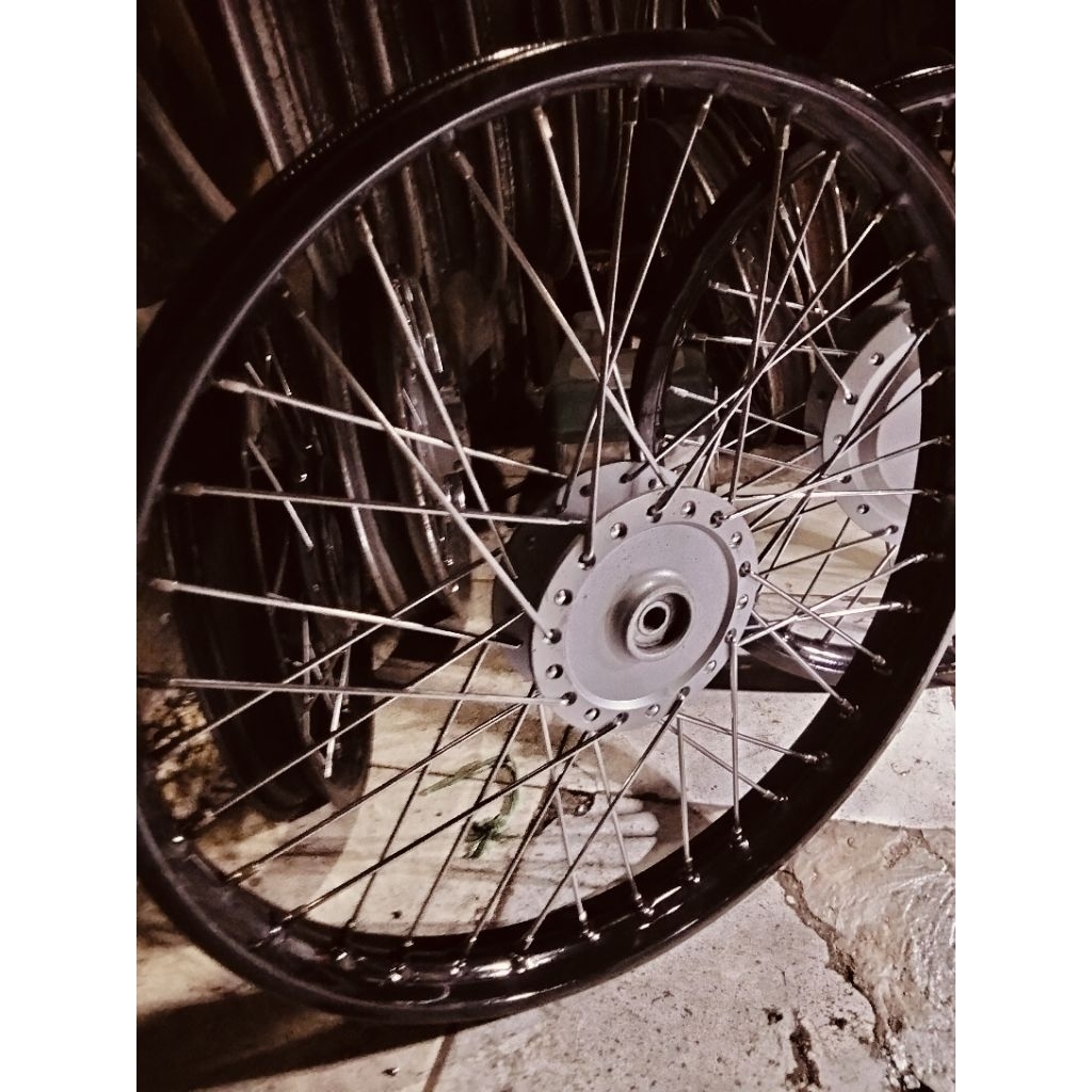 velg depan¹pcs  ring'17 Beat Fi Beat Karbu Scopy Spacy Genio pnp