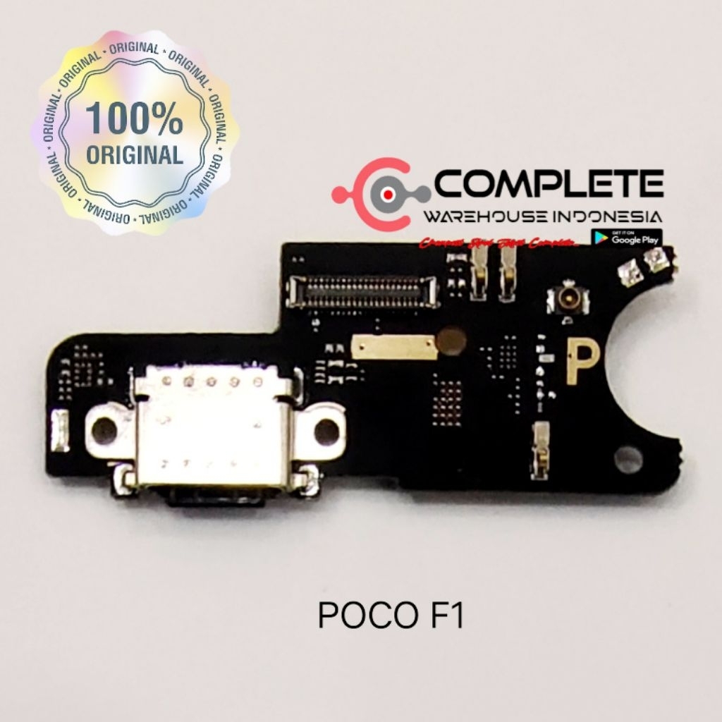 BOARD CAS XIAOMI POCO F1 / KONEKTOR CAS XIAOMI POCO F1 / PCB BOARD CHARGER XIAOMI POCO F1 ORIGINAL