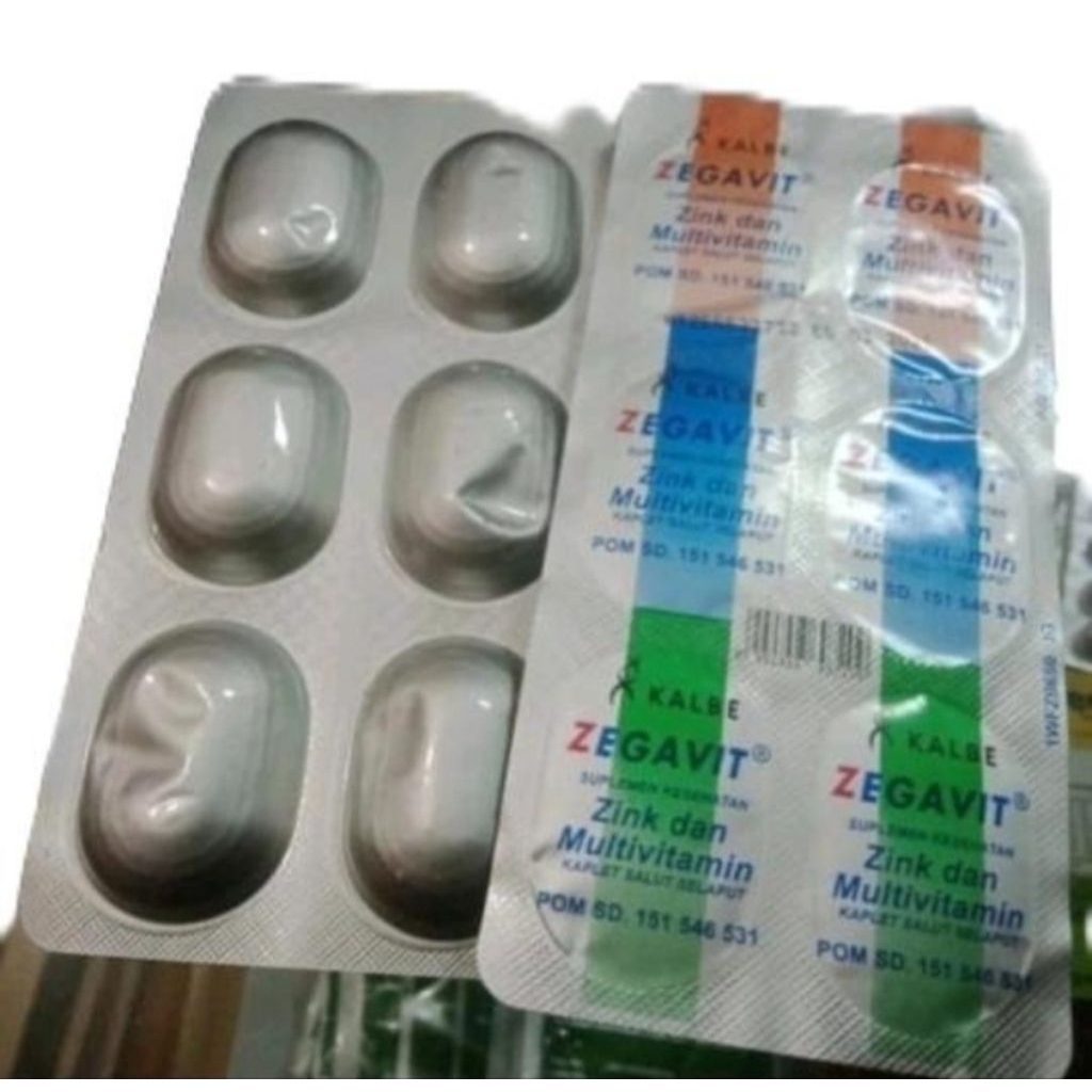 zegavit vitamin strip 6 tablet