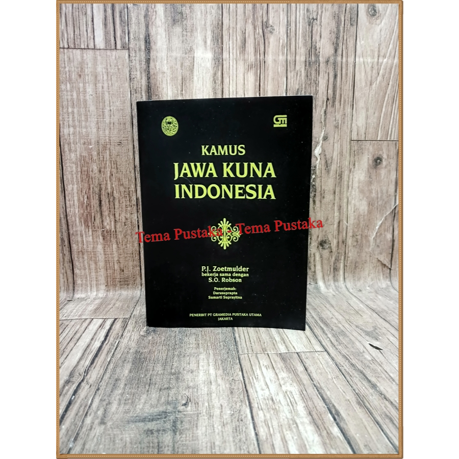 KAMUS JAWA KUNA INDONESIA - P.J. ZOETMULDER (HC)