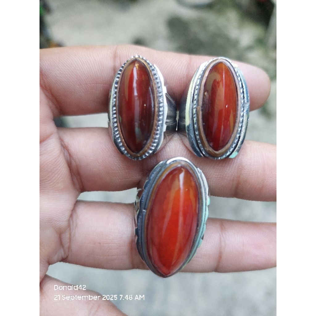 Batu Akik Pandan Merah