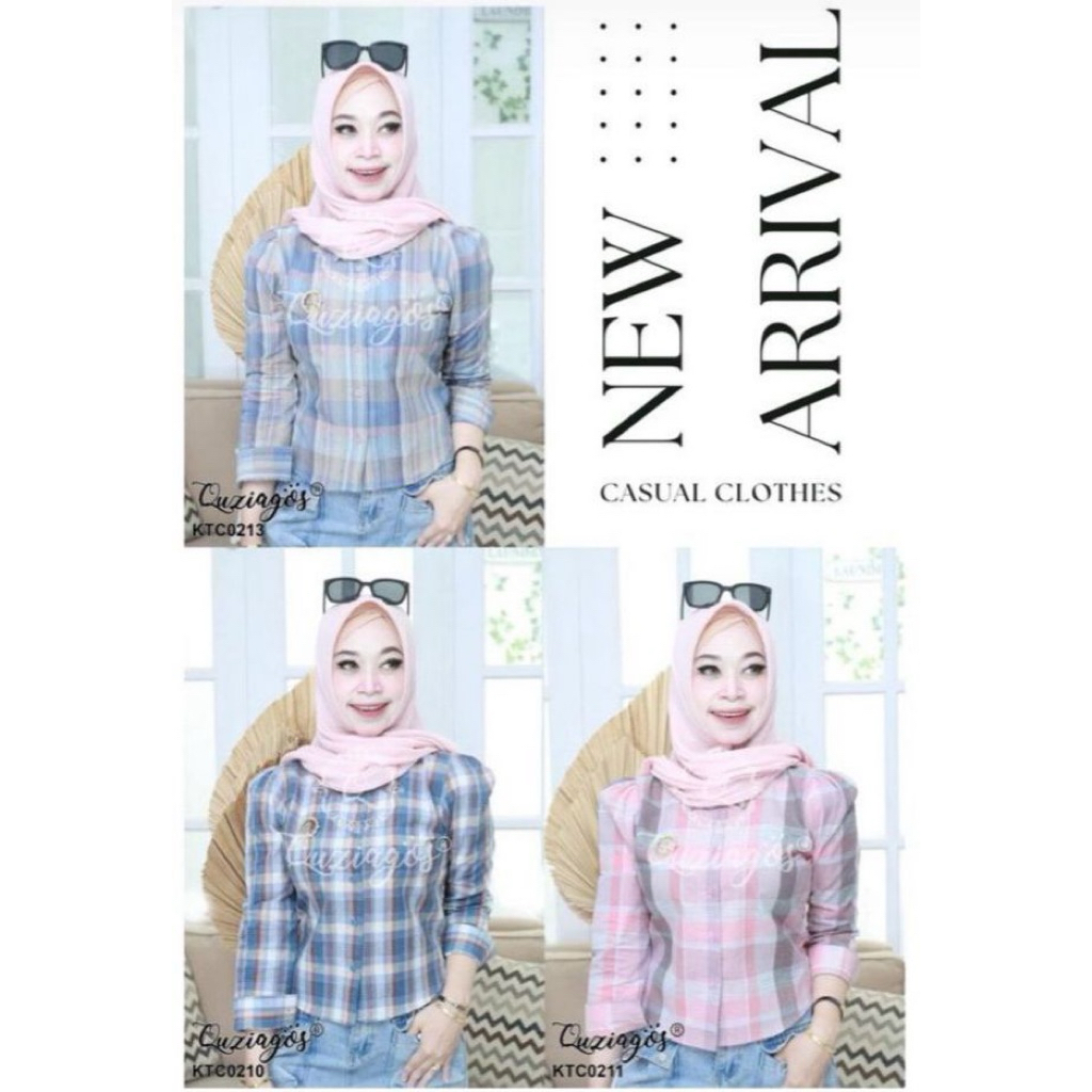 ATASAN KEMEJA QUZIAGOS ORIGINAL