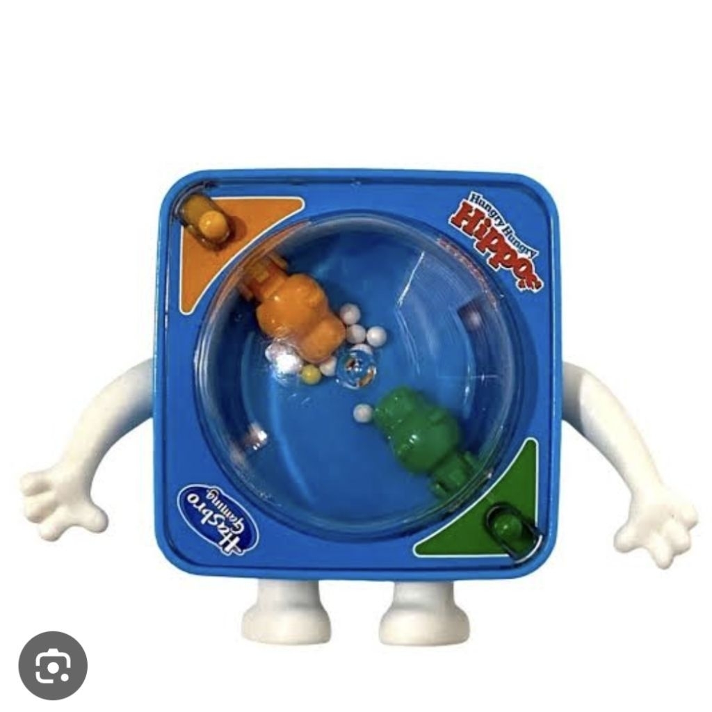 Mainan Happy Meal McD Hasbro Gaming Hungry Hungry Hippos Mini / HASBRO GAMING HUNGRY HUNGRY HIPPOS G