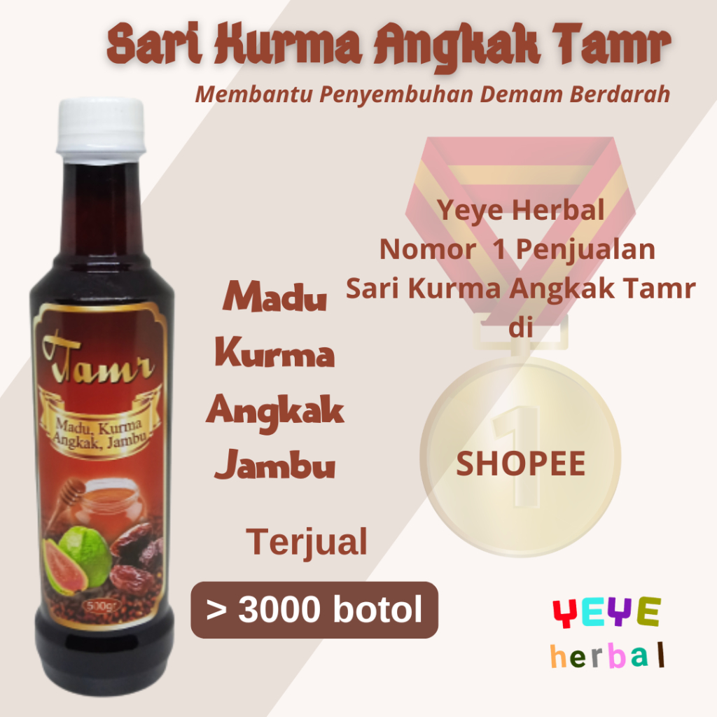 Sari Kurma Angkak Tamr 500 ml