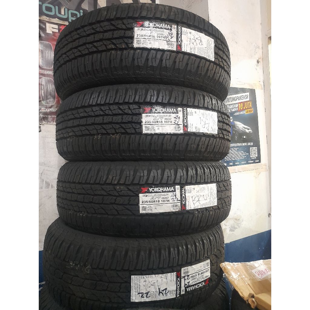 JUAL BAN MOBIL SEMI OFFROAD 235 60 R18 YOKOHAMA GEOLANDAR G015 A/T HARGA SATUAN