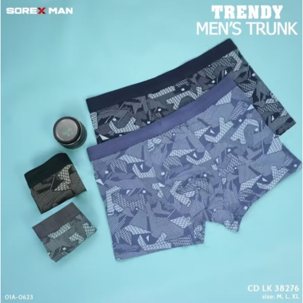 CD Boxer Sorex 38276 Pria Dewasa 2 Pcs