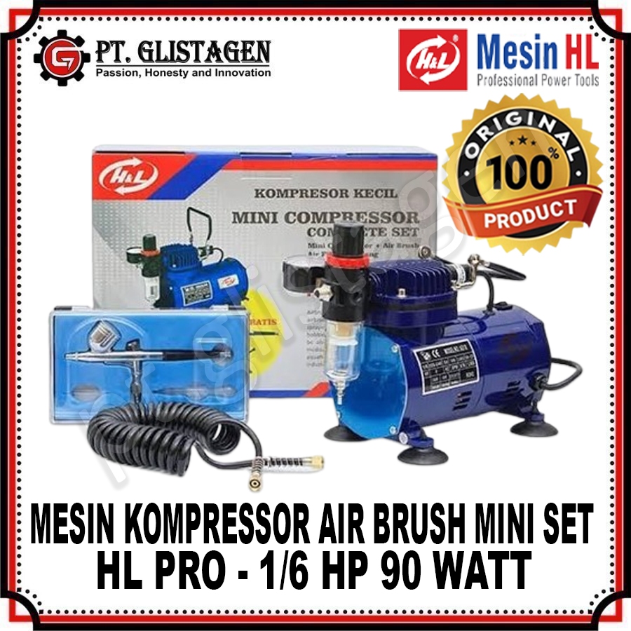 HL Mesin Kompresor Mini Kompresor 1 Set + Pen Air Brush Mini Kompressor 1 Set + Pen Air Brush Mini C