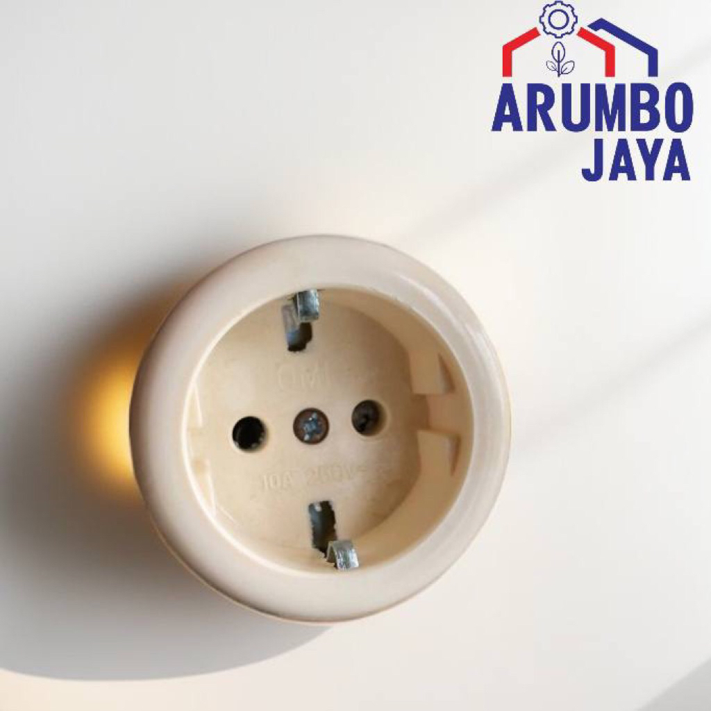SAKLAR STOP KONTAK TUNGGAL BULET OMi
