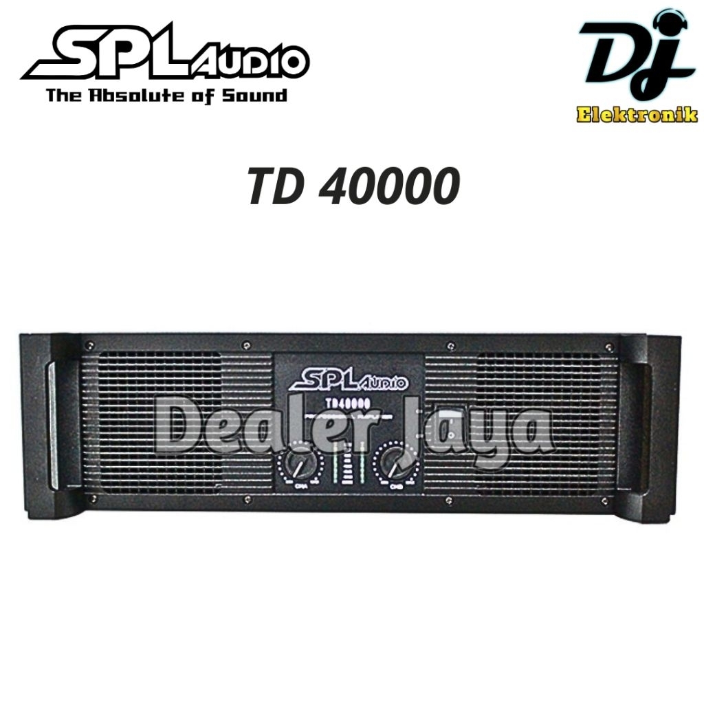 Power Amplifier SPL AUDIO TD 40000 / TD40000 - 2 channel