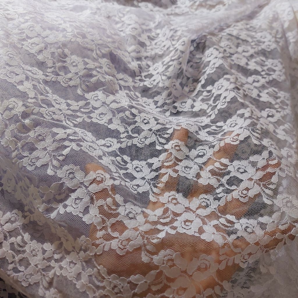 kain brokat premium  - kain brokat kebaya - kain brokat luxury - kain brokat butik ( ungu pastel) kj