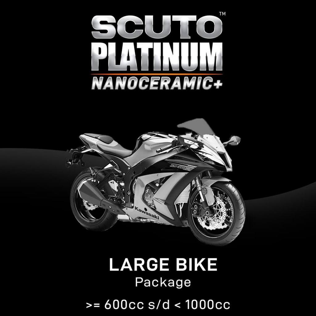 Scuto Nano Ceramic Coating Motor Platinum Package