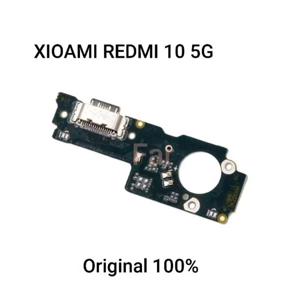 Papan Cas Konektor Xiaomi Redmi 10 5G Board Flexy Charger