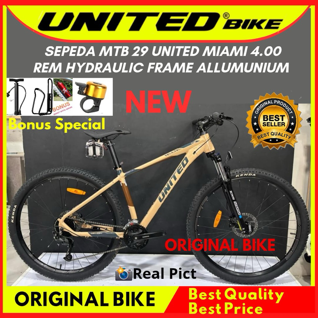 Sepeda Gunung  MTB 27,5 29 United 3.0 Miami 4.0 Terbaru