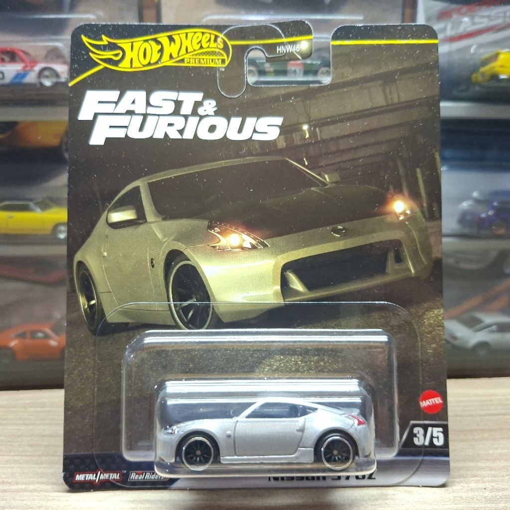 Hot Wheels Nissan 370Z - Error Hadap Kiri - Fast & Furious - Premium - Hotwheels Original