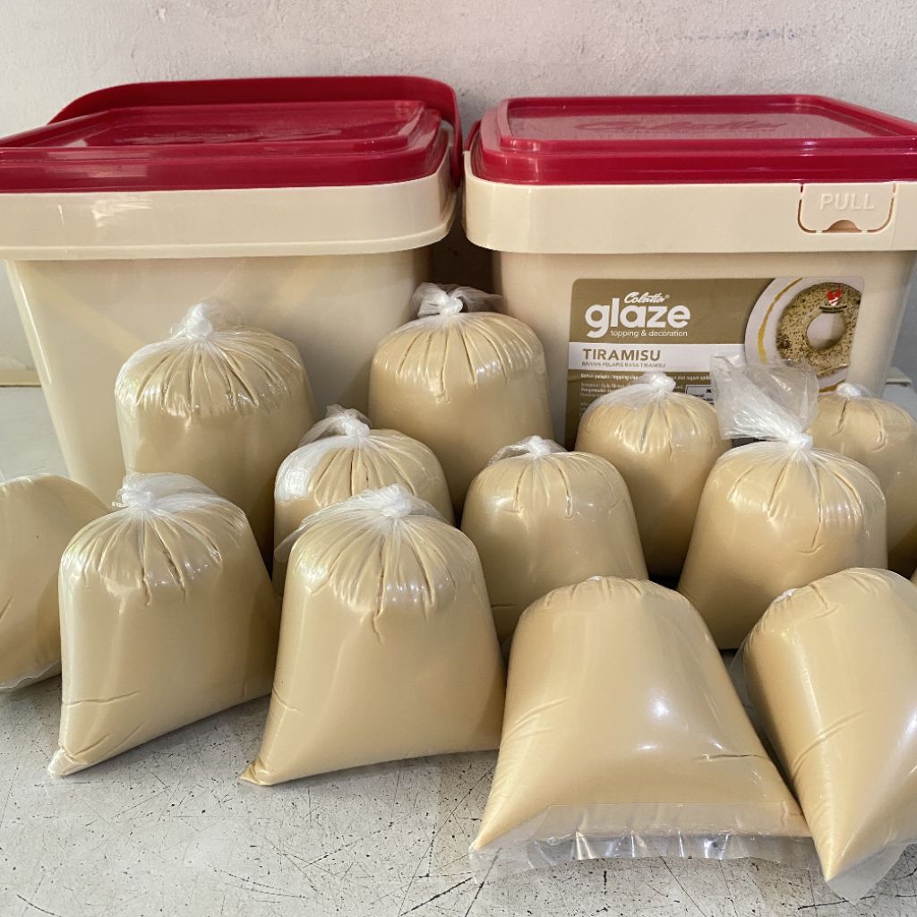Colatta glaze rasa TIRAMISU 500 gram | glaze colatta | glaze tiramisu