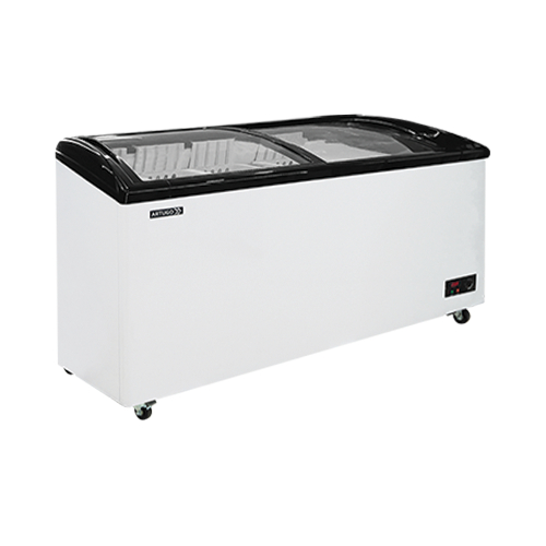 ARTUGO Sliding Curve Glass Freezer  576 Liter SH 610 P