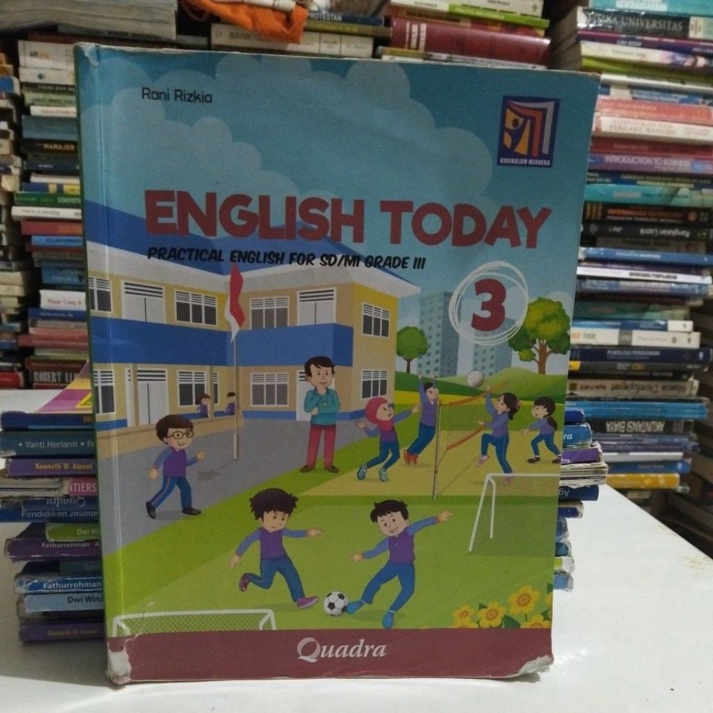 buku English Today (Bahasa Inggris) SD kelas 3