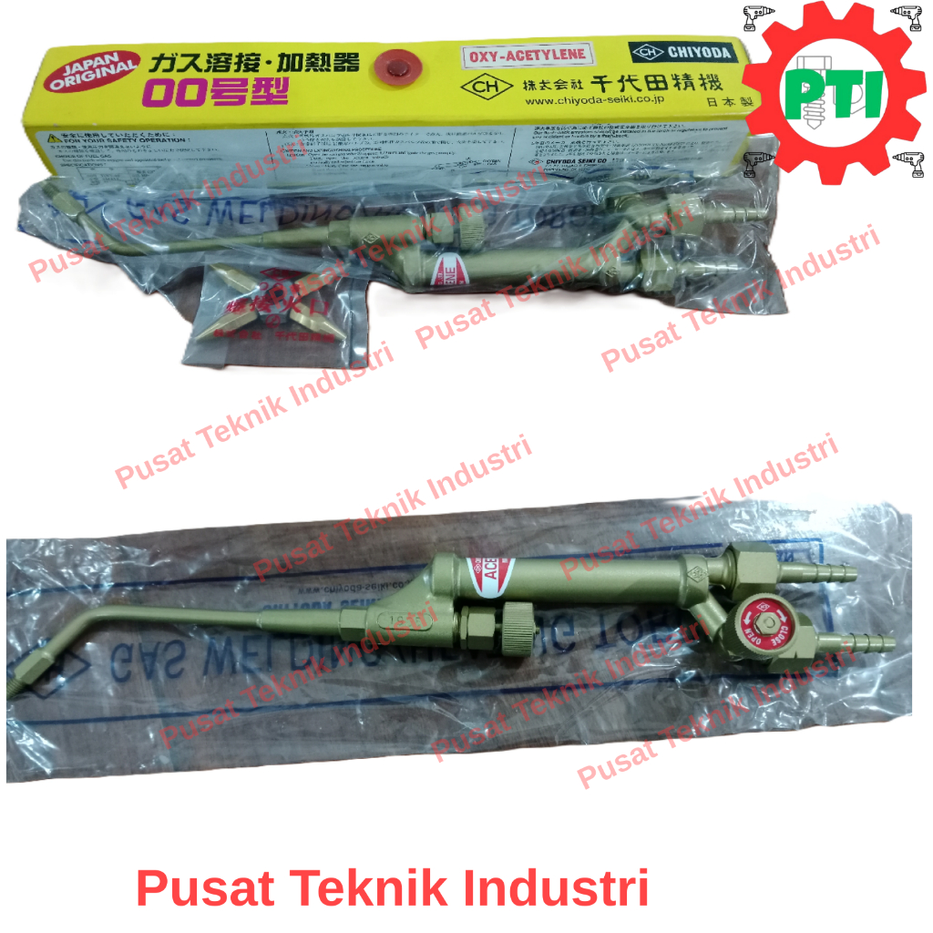 Chiyoda Gas Welding / Heating Torch, Oxy-Acetylene Type Tiny – 00